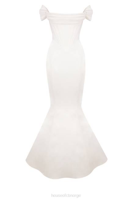 bryllup antoinette ivory korsett off shoulder brudekjole - begrenset opplag House of CB J6RL1157