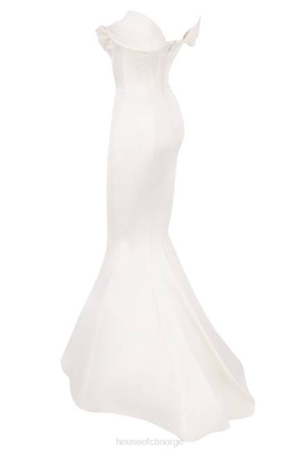 bryllup antoinette ivory korsett off shoulder brudekjole - begrenset opplag House of CB J6RL1157