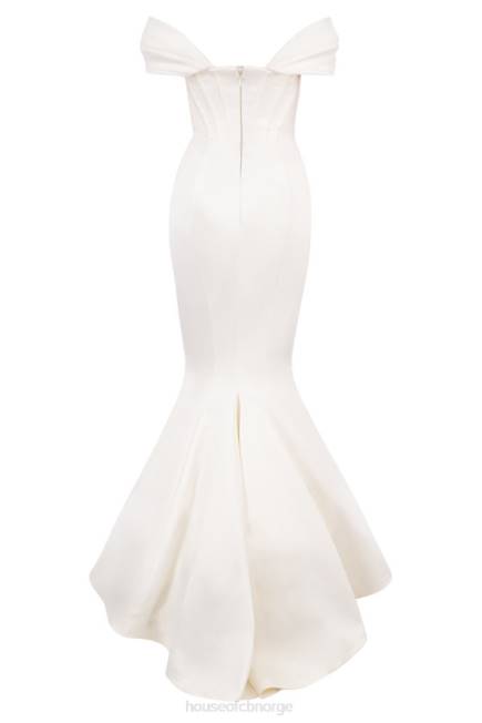 bryllup antoinette ivory korsett off shoulder brudekjole - begrenset opplag House of CB J6RL1157