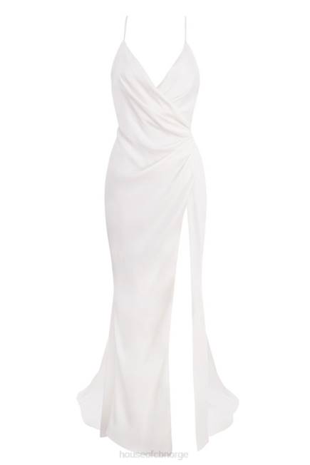 bryllup gigi ivory brudekjole med stropper - begrenset opplag House of CB J6RL1163