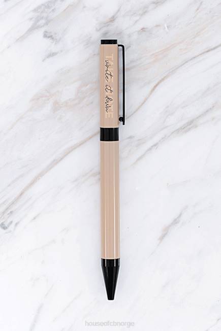gaver sort og beige hocb kulepenn House of CB J6RL1330