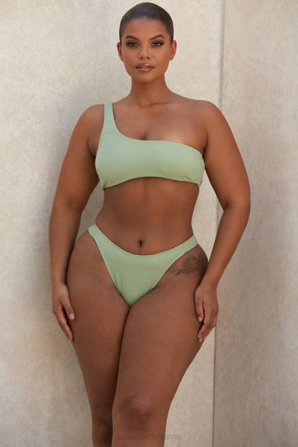 klær antonio sage en skulder bikini House of CB J6RL1245