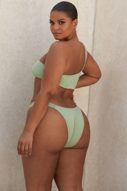 klær antonio sage en skulder bikini House of CB J6RL1245