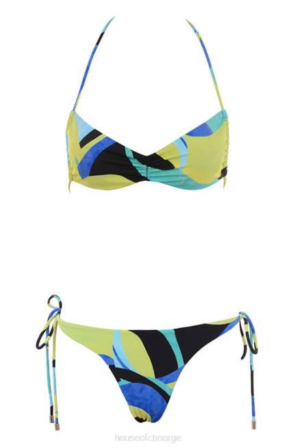 klær isla grande blågrønn grimebikini House of CB J6RL1243
