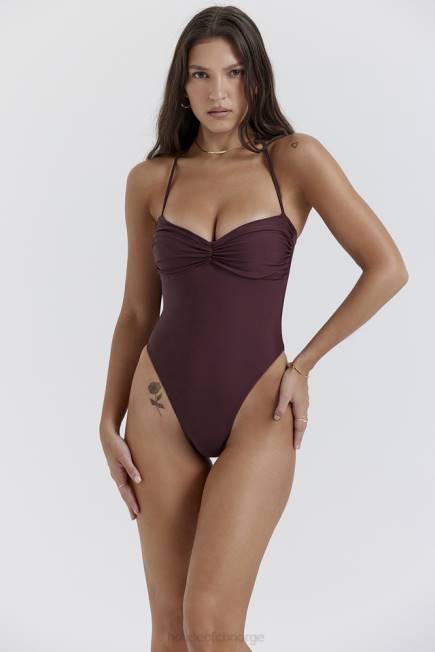klær aruba cacao samlet badedrakt House of CB J6RL1180