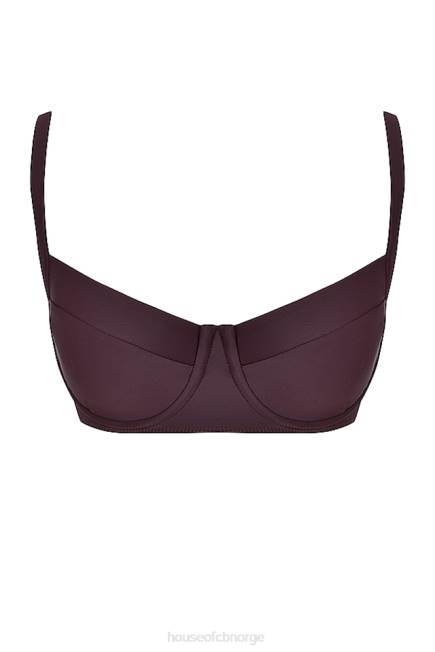 klær lourdes cacao bikinitopp med bøyle House of CB J6RL1178
