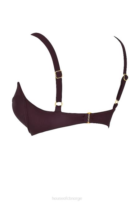 klær lourdes cacao bikinitopp med bøyle House of CB J6RL1178