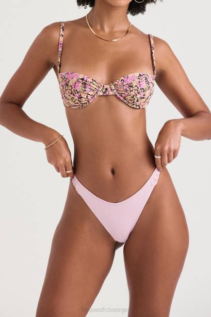 klær monaco oliven floral bikinitopp med bøyle House of CB J6RL1230