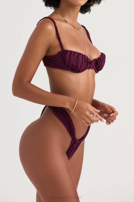 klær athen sviske samlet høye ben bikini underdel House of CB J6RL1228