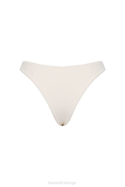 klær capri vanilje bikinitruse med høye ben House of CB J6RL1171