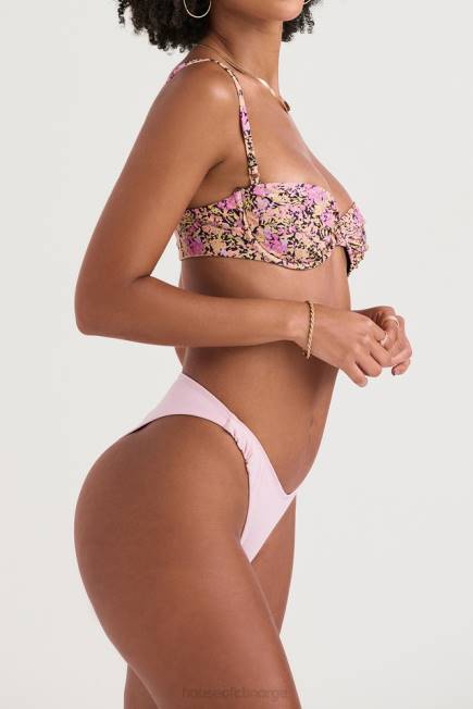 klær delphi blossom rynket bikiniunderdel House of CB J6RL1206