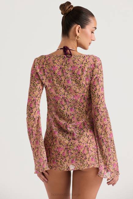 klær provence oliven floral dekke opp House of CB J6RL1199