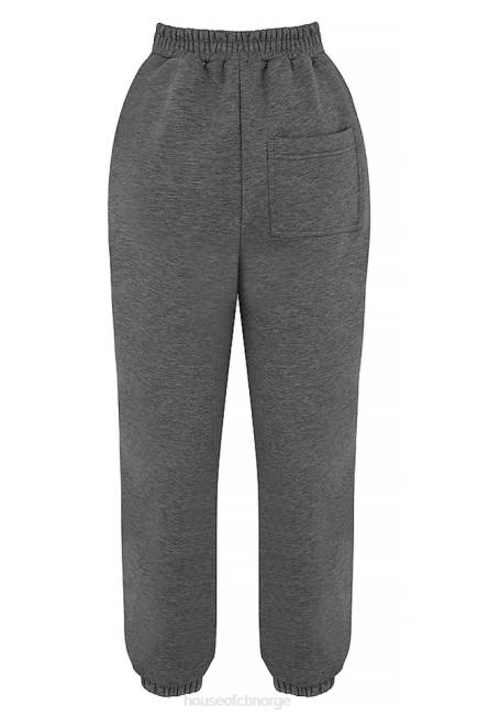 klær himmel mørkegrå joggebukse i fleece House of CB J6RL945