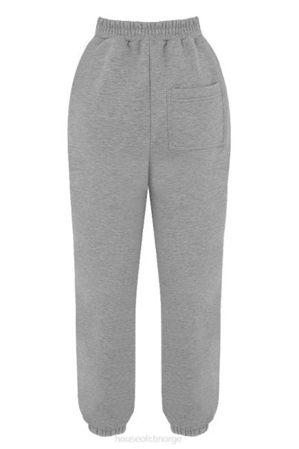 klær himmelgrå joggebukse i fleece House of CB J6RL1008