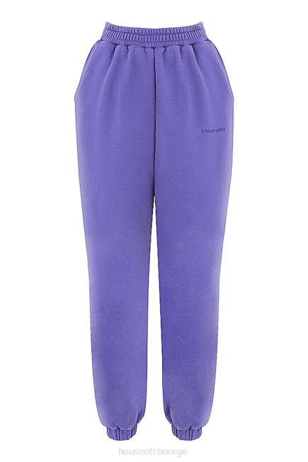 klær himmellilla joggebukse i fleece House of CB J6RL947