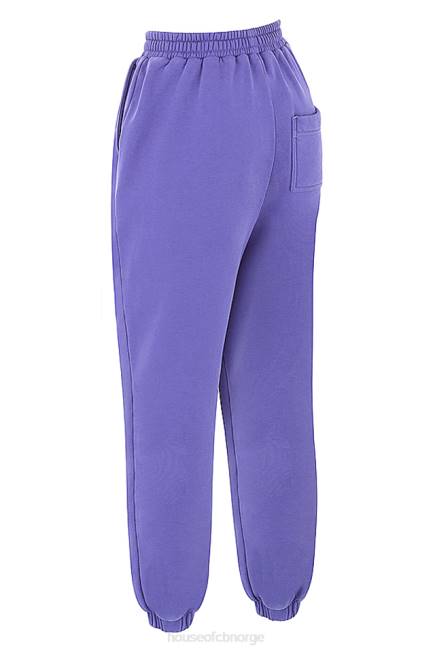 klær himmellilla joggebukse i fleece House of CB J6RL947
