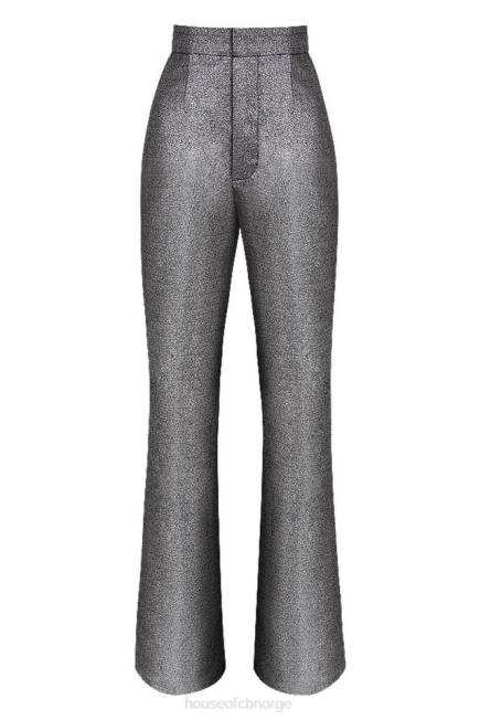 klær jas sølv kick flare bukser House of CB J6RL992