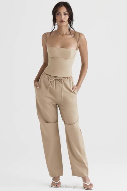 klær luna camel cargo bukse House of CB J6RL913