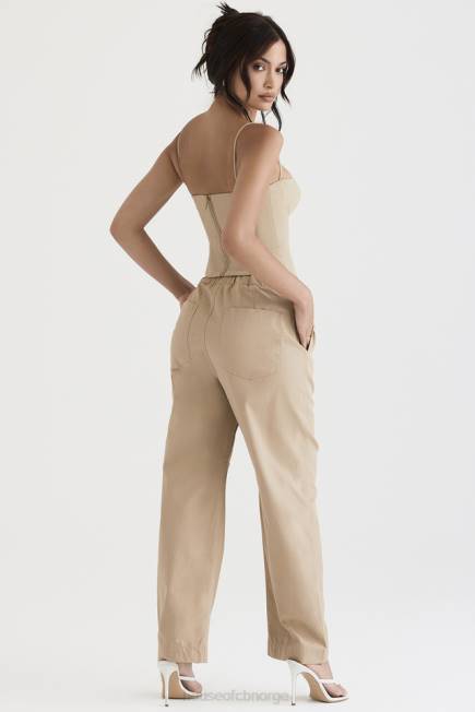 klær luna camel cargo bukse House of CB J6RL913