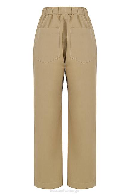 klær luna camel cargo bukse House of CB J6RL913