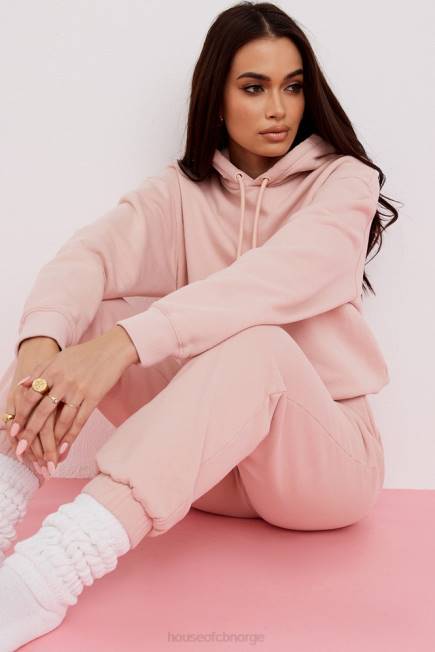 klær sky blush joggebukse i fleece House of CB J6RL976