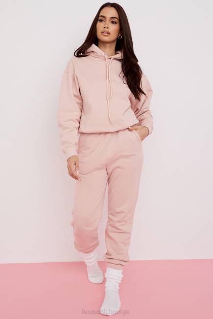 klær sky blush joggebukse i fleece House of CB J6RL976
