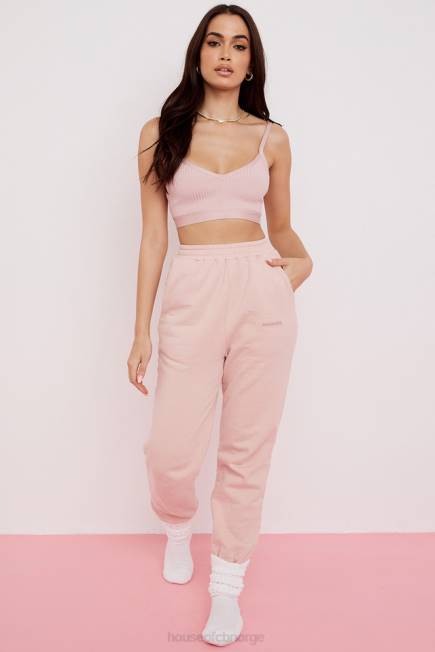 klær sky blush joggebukse i fleece House of CB J6RL976