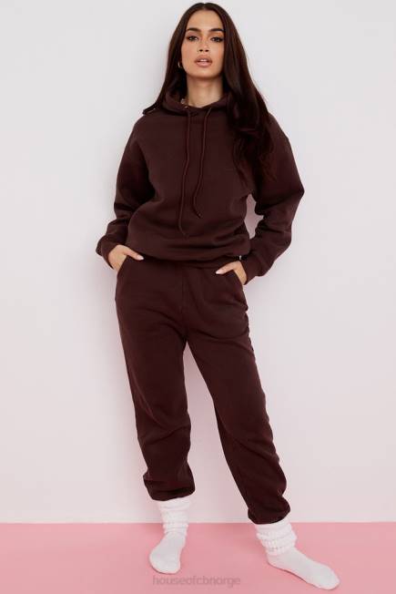 klær sky chocolate fleece rygg joggebukse House of CB J6RL975