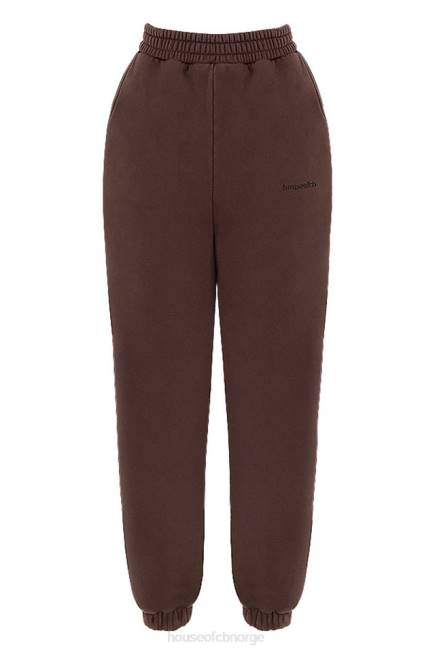 klær sky chocolate fleece rygg joggebukse House of CB J6RL975