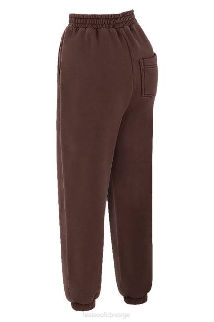 klær sky chocolate fleece rygg joggebukse House of CB J6RL975