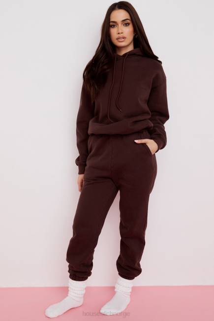 klær sky chocolate fleece rygg joggebukse House of CB J6RL975