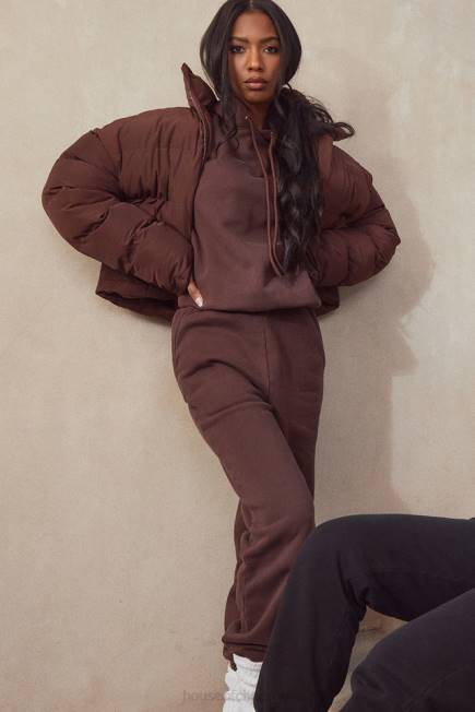 klær sky chocolate fleece rygg joggebukse House of CB J6RL975