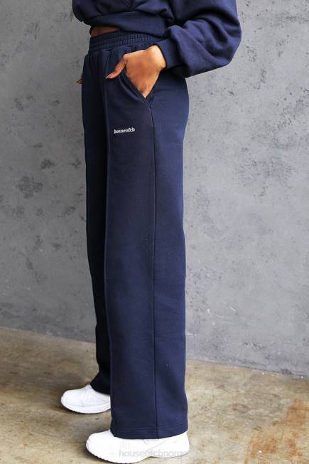 klær sky marine fleece rygg joggebukse House of CB J6RL1007