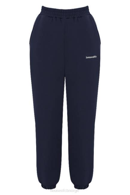 klær sky marine fleece rygg joggebukse House of CB J6RL1007