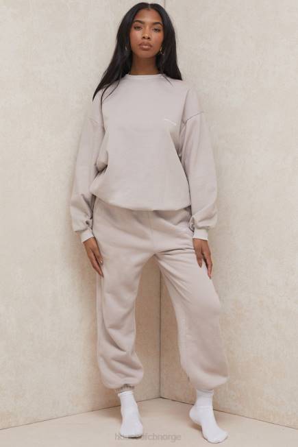 klær sky stone fleece rygg joggebukse House of CB J6RL1000