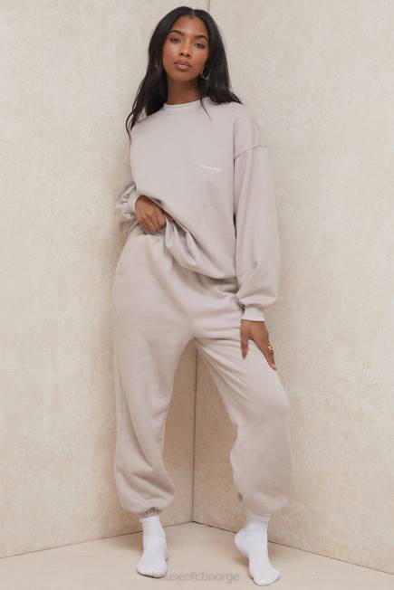 klær sky stone fleece rygg joggebukse House of CB J6RL1000