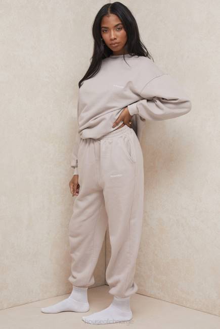 klær sky stone fleece rygg joggebukse House of CB J6RL1000