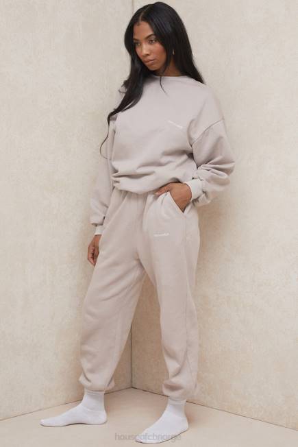 klær sky stone fleece rygg joggebukse House of CB J6RL1000