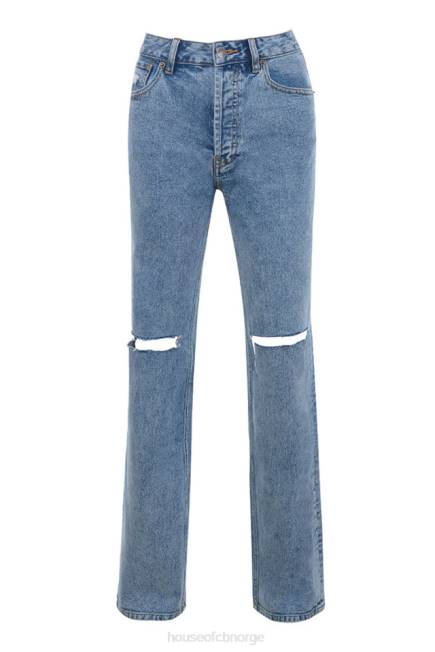 klær tate blue vintage fit antikke vask jeans House of CB J6RL642