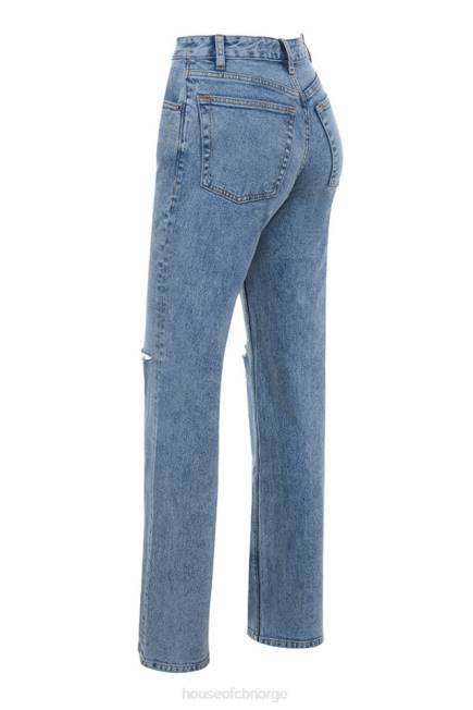 klær tate blue vintage fit antikke vask jeans House of CB J6RL642