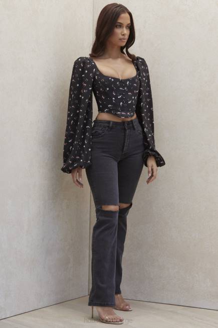 klær tate carbon vintage fit antikke jeans for vask House of CB J6RL644