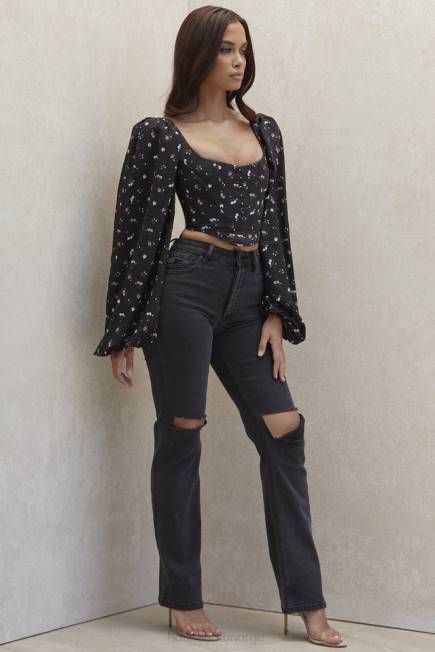 klær tate carbon vintage fit antikke jeans for vask House of CB J6RL644
