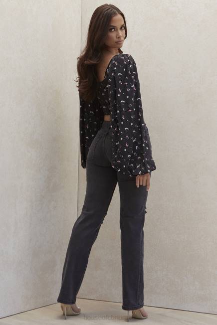 klær tate carbon vintage fit antikke jeans for vask House of CB J6RL644