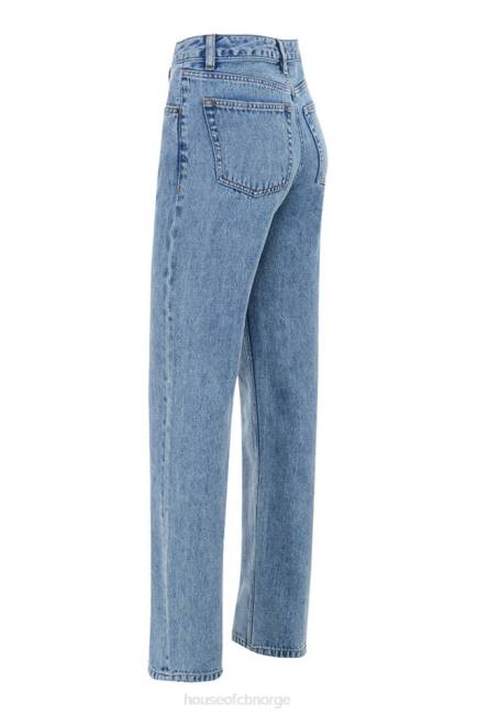 klær yara vintage-fit jeans med høy midje House of CB J6RL646