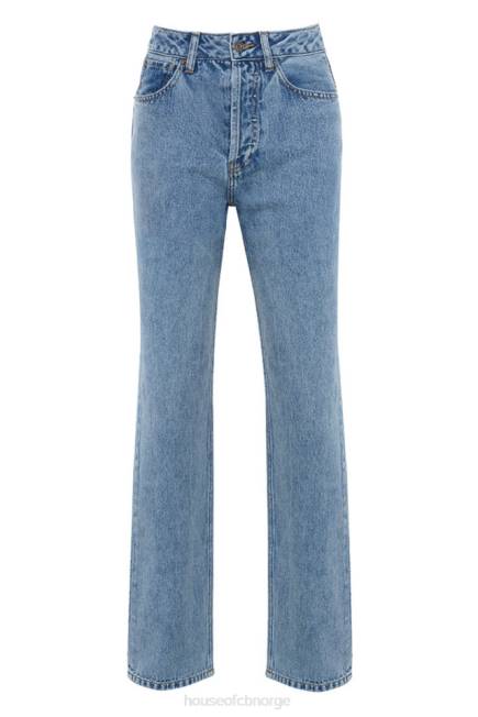 klær yara vintage-fit jeans med høy midje House of CB J6RL646