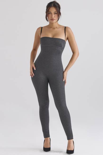 klær luisa charcoal loungewear jumpsuit House of CB J6RL885