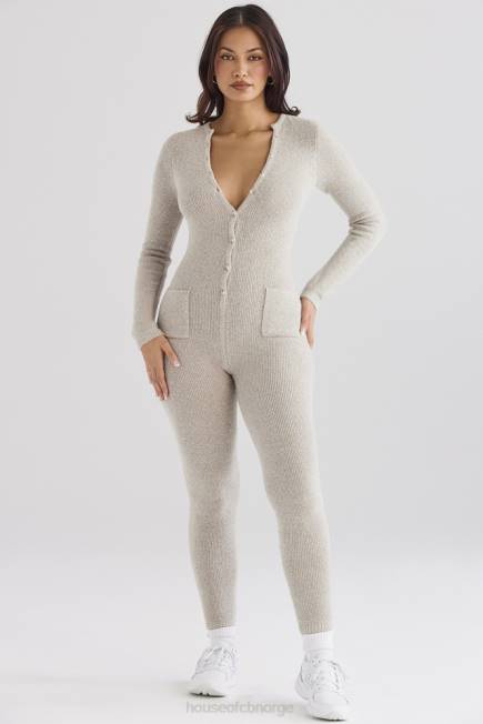 klær tiggy opal marl loungewear jumpsuit House of CB J6RL1056