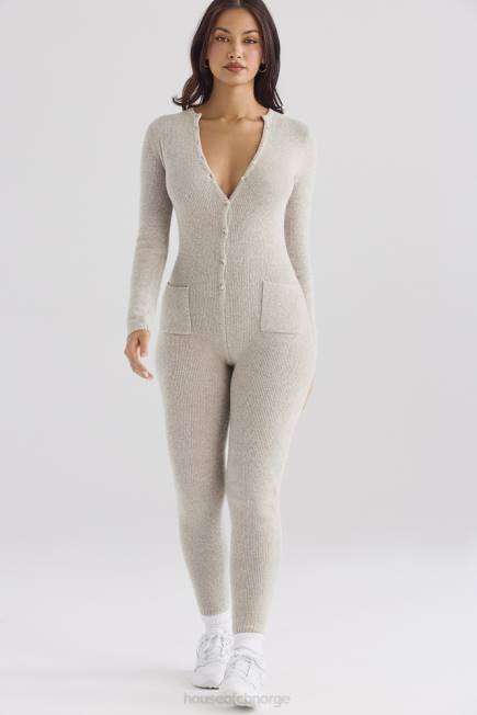 klær tiggy opal marl loungewear jumpsuit House of CB J6RL1056