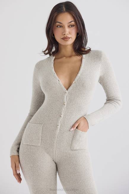klær tiggy opal marl loungewear jumpsuit House of CB J6RL1056