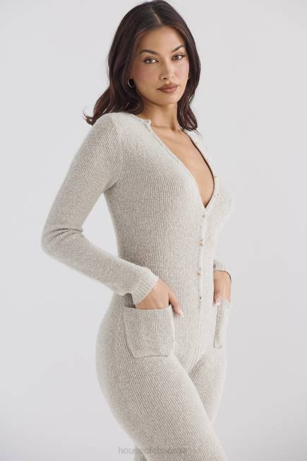 klær tiggy opal marl loungewear jumpsuit House of CB J6RL1056